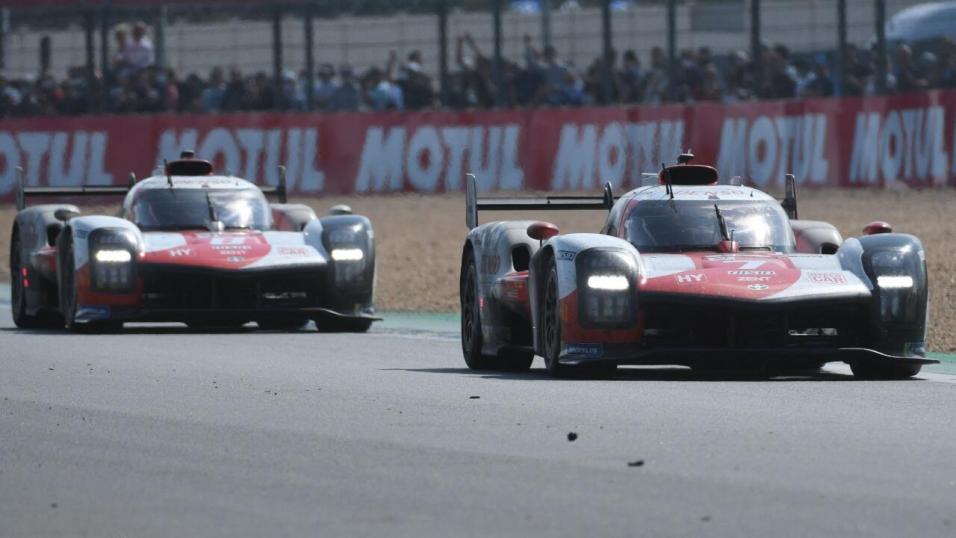The Le Mans 24-hour race